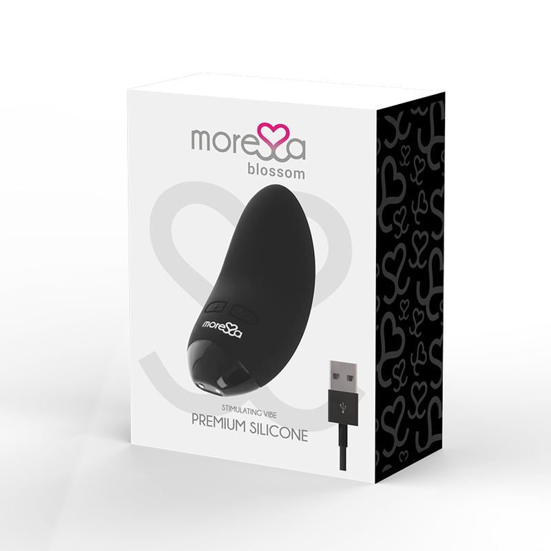 MORESSA - VIBRADOR BLOSSOM NEGRO