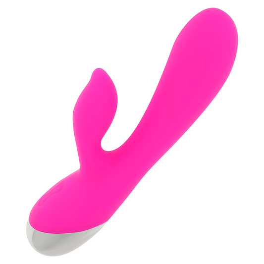 OHMAMA - VIBRADOR CON CONEJO 10 MODOS DE VIBRACIÓN 19 CM