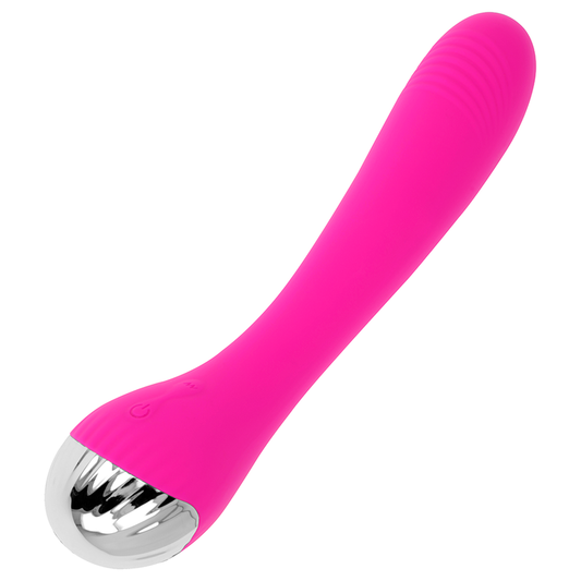 OHMAMA - VIBRADOR FLEXIBLE ESTIMULACIÓN PUNTO G 19 CM