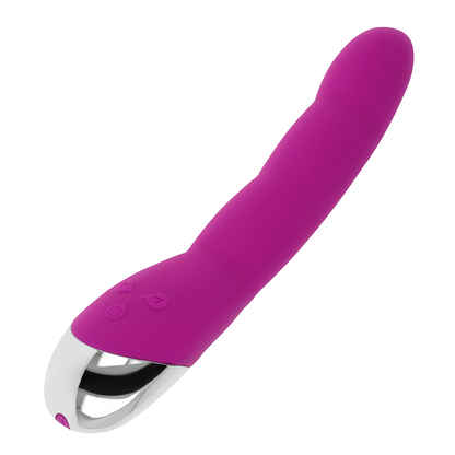 OHMAMA - VIBRADOR 6 MODOS Y 6 VELOCIDADES LILA 21,5 CM