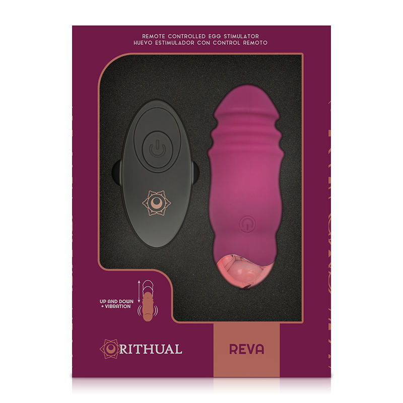 RITHUAL - REVA EGG REMOTE CONTROL UP&DOWN SYSTEM + VIBRATION