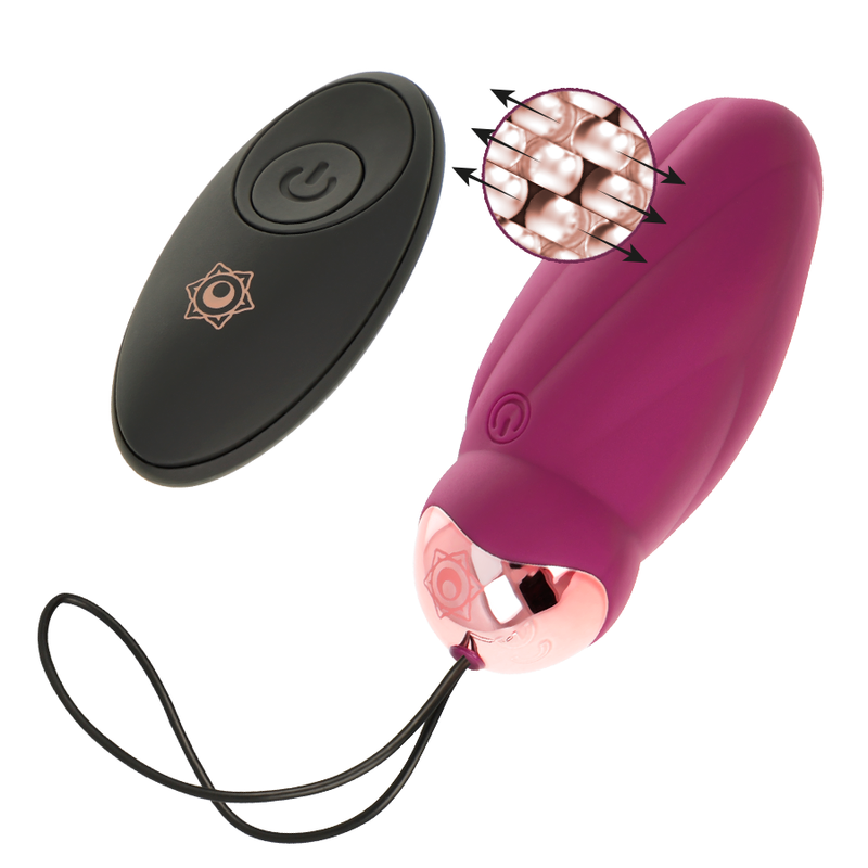 RITHUAL - SITA EGG REMOTE CONTROL ROTATING PEARLS + VIBRATION
