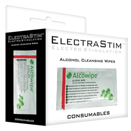 ELECTRASTIM - LINGETTES NETTOYANTES STÉRILES EN SACHETS