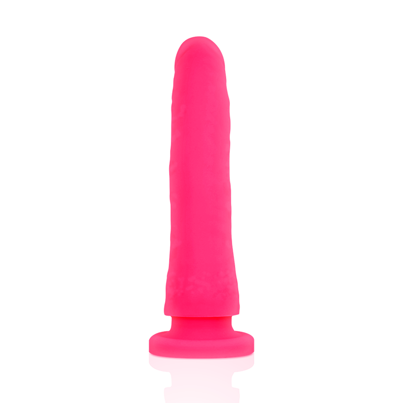 DELTA CLUB - JUGUETES DILDO ROSA SILICONA MEDICA 17 CM -O- 3 CM