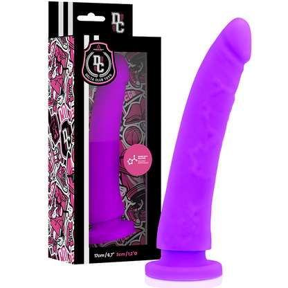 DELTA CLUB - TOYS DILDO LILAS SILICONE MÉDICAL 17 CM -O- 3 CM