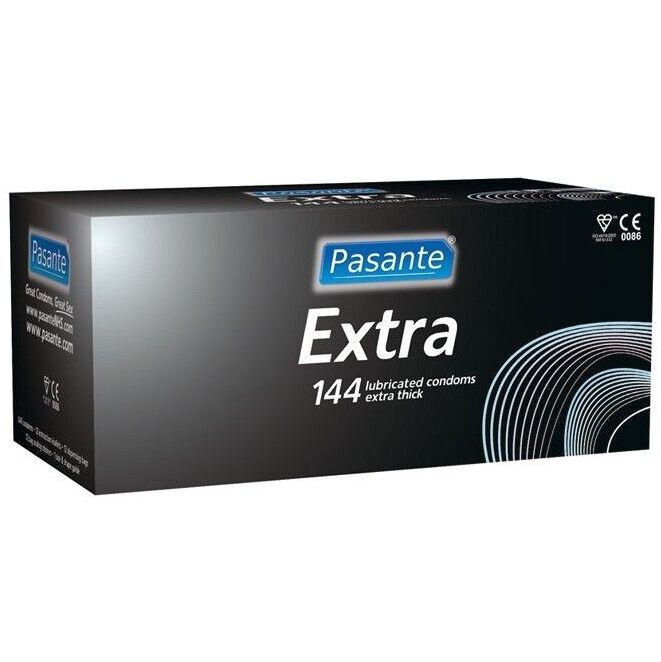 PASANTE - CONDÓN EXTRA EXTRA GRUESO 144 UNIDADES