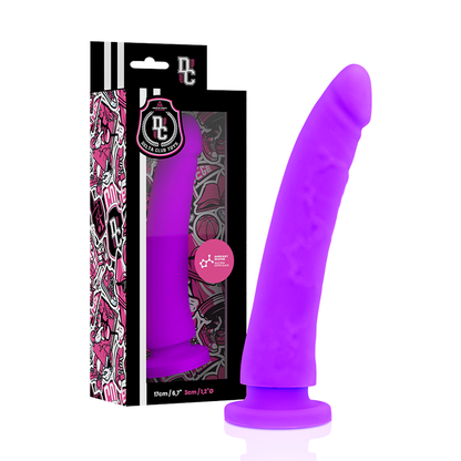 DELTA CLUB - TOYS HARNESS + LILAC MEDICAL SILICONE DILDO 17 CM -O- 3 CM