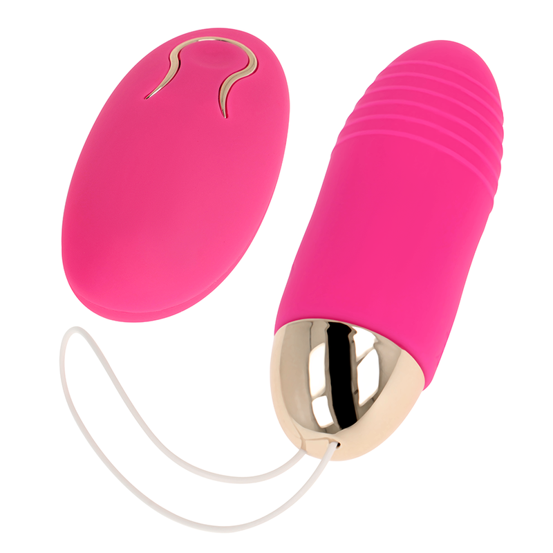 OHMAMA - HUEVO VIBRADOR CONTROL REMOTO 10 VELOCIDADES ROSA