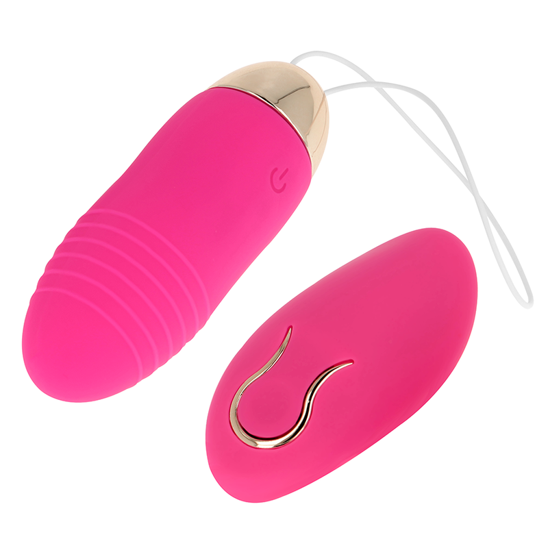 OHMAMA - HUEVO VIBRADOR CONTROL REMOTO 10 VELOCIDADES ROSA