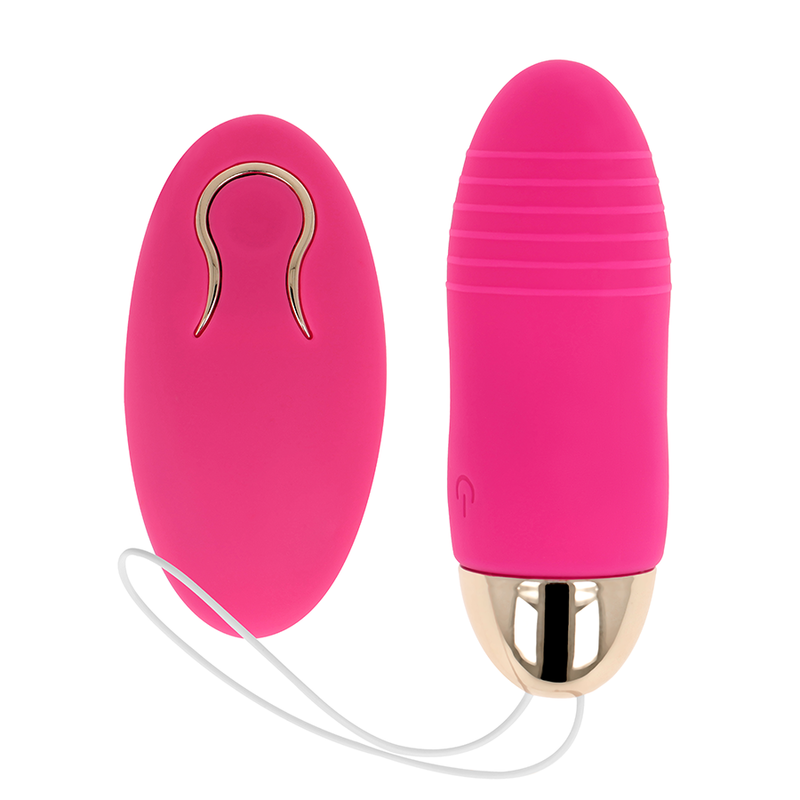 OHMAMA - HUEVO VIBRADOR CONTROL REMOTO 10 VELOCIDADES ROSA