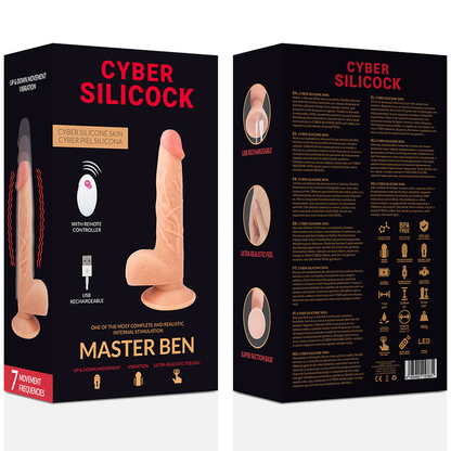 CYBER SILICOCK - TÉLÉCOMMANDE RÉALISTE MASTER BEN 23,88 CM -O- 4,3 CM