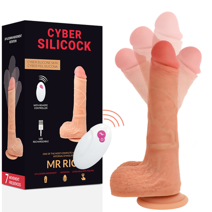 CYBER SILICOCK - TÉLÉCOMMANDE RÉALISTE MR RICK 20,9 CM -O- 4 CM