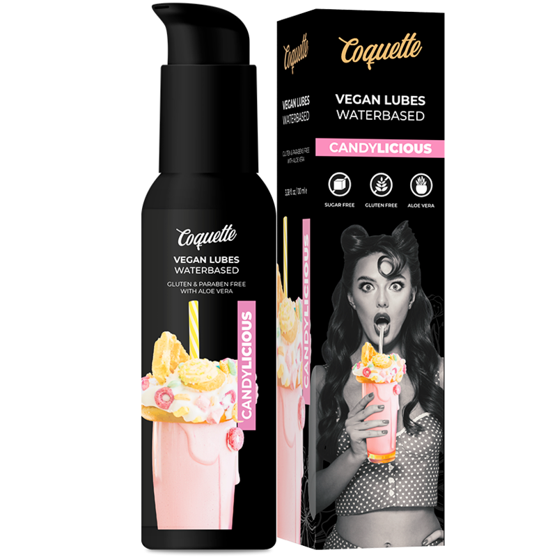 COQUETTE CHIC DESIRE - PREMIUM EXPERIENCE 100ML LUBRIFIANTS VEGAN CANDYLICIOUS