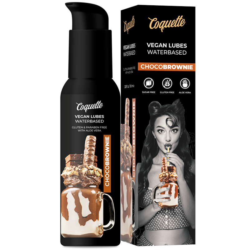 COQUETTE CHIC DESIRE - PREMIUM EXPERIENCE 100ML LUBRIFIANTS VEGAN CHOCOBROWNIE