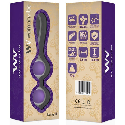 WOMANVIBE - Boules de Geisha en Silicone Keisy II