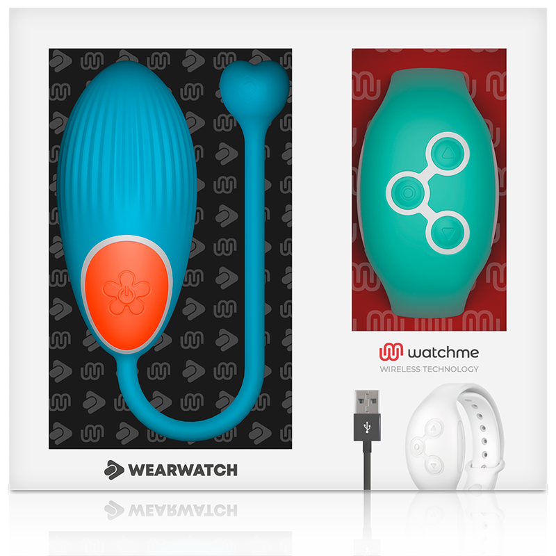 WEARWATCH - WATCHME TECHNOLOGY REMOTE CONTROL EGG BLUE / AQUAMARINE