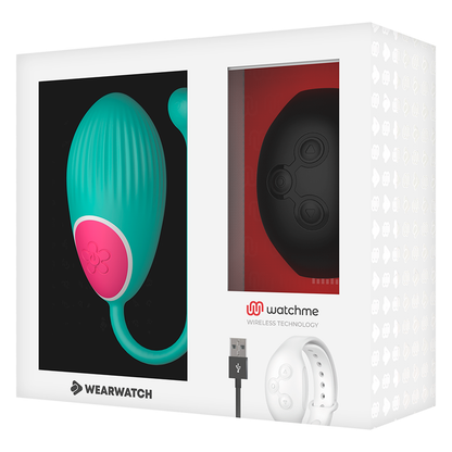WEARWATCH - WATCHME TECHNOLOGY REMOTE CONTROL EGG AQUAMARINE / JET