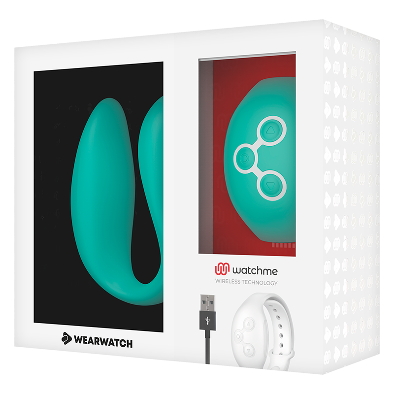 WEARWATCH - DUAL TECHNOLOGY WATCHME LIGHT GREEN VIBRATOR