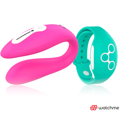 WEARWATCH - DUAL TECHNOLOGY WATCHME VIBRATOR FUCHSIA / SEAWATER