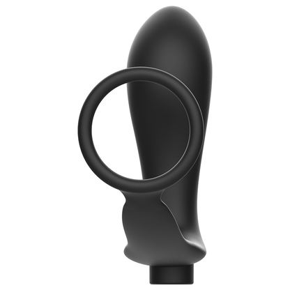 ADDICTED TOYS - ANILLO PARA EL PENE CON CONTROL REMOTO PLUG ANAL NEGRO RECARGABLE